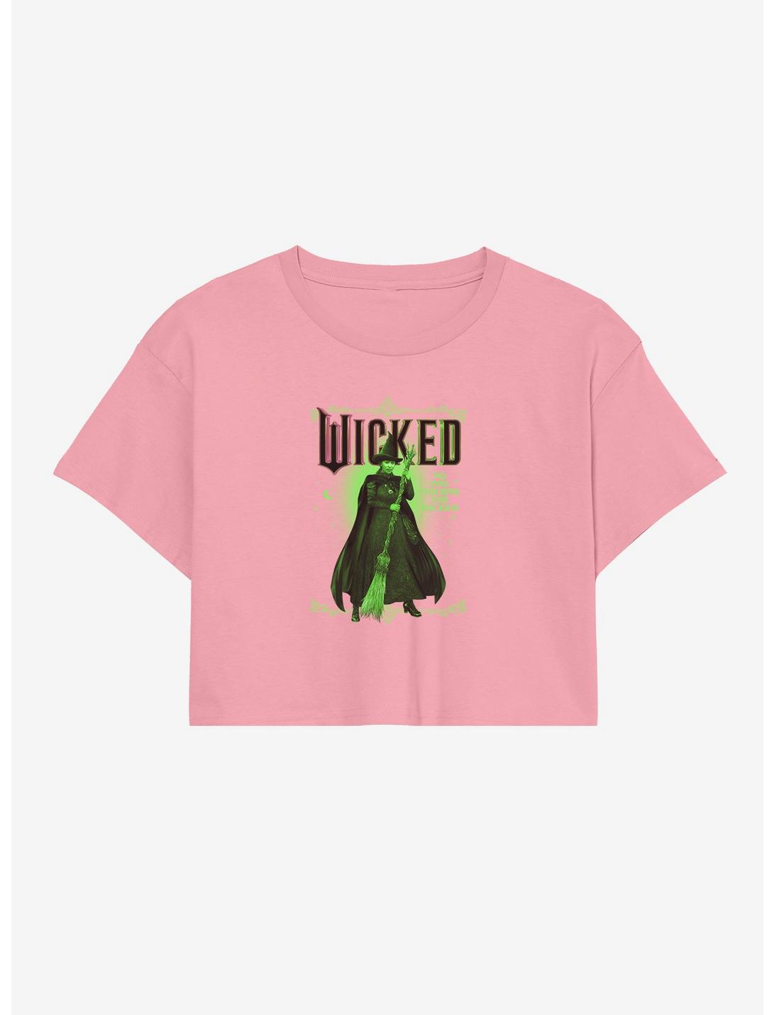 Wicked Elphaba No One Mourns The Wicked Girls Crop T-Shirt