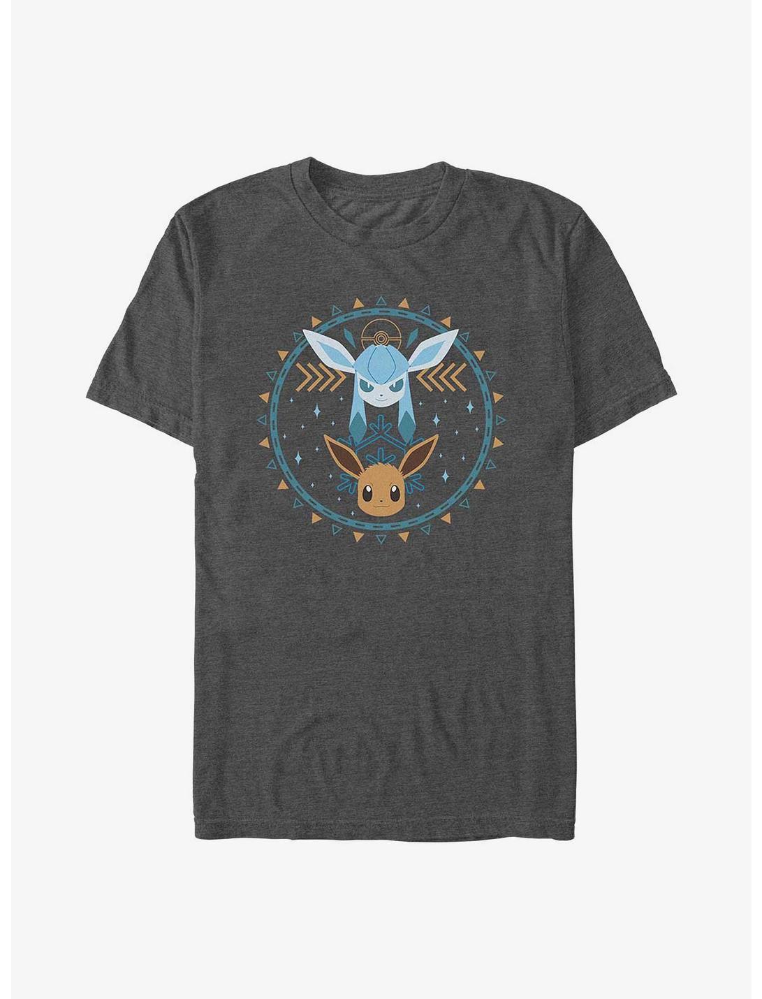 T-Shirt Rond Pokémon Évoli Givrali