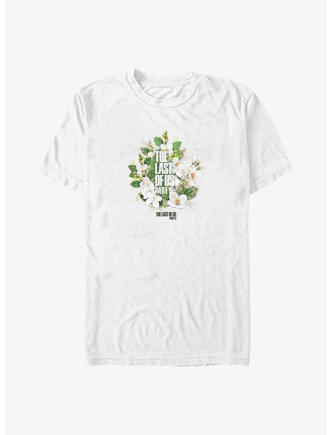 The Last Of Us Floral Logo Big & Tall T-Shirt