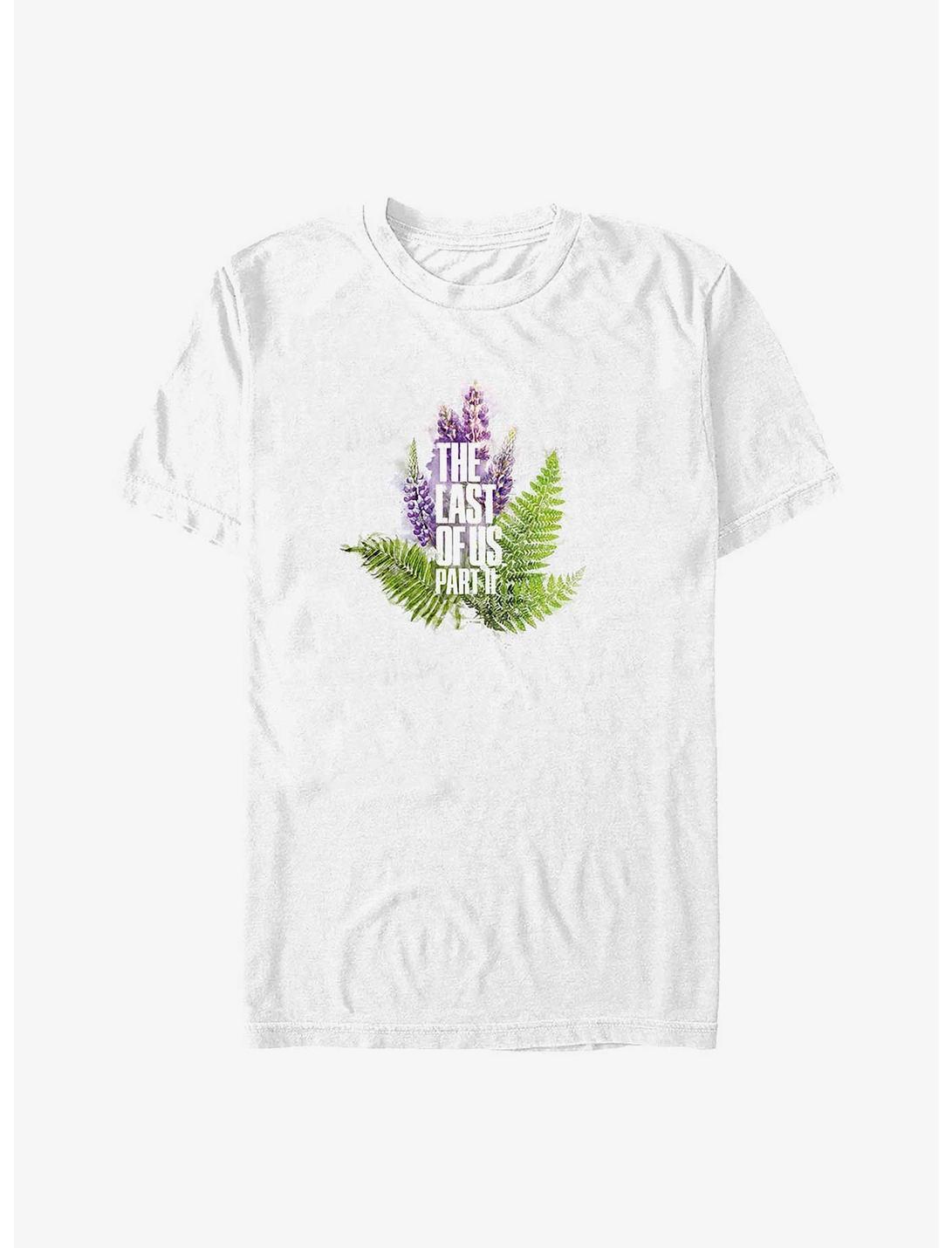 T-shirt grand et taille forte The Last of Us avec logo lavande