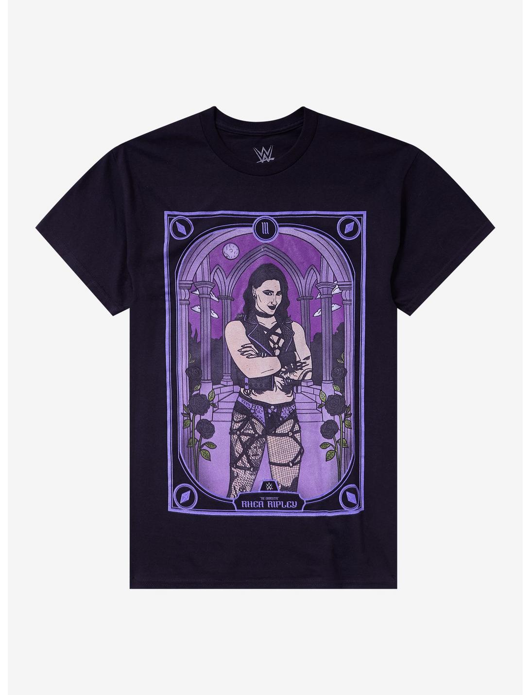 WWE Rhea Ripley Tarot Card T-Shirt By Sketch & Scythe
