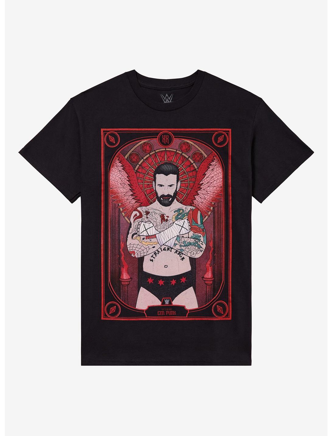 WWE CM Punk Tarot Card T-Shirt By Sketch & Scythe
