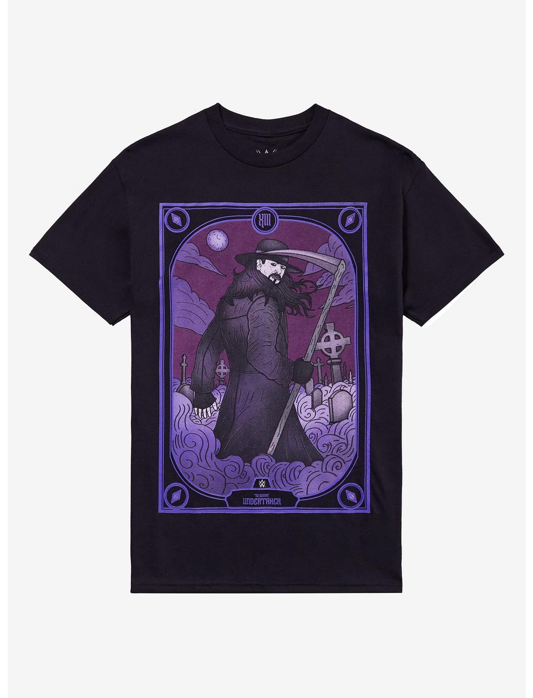 WWE The Undertaker Tarot Card T-Shirt By Sketch & Scythe