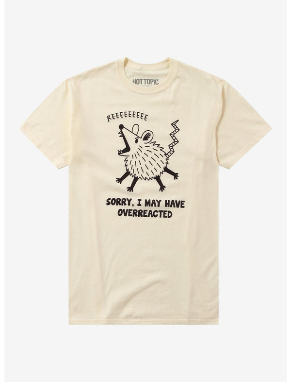 Overreacted Possum Yelling T-Shirt
