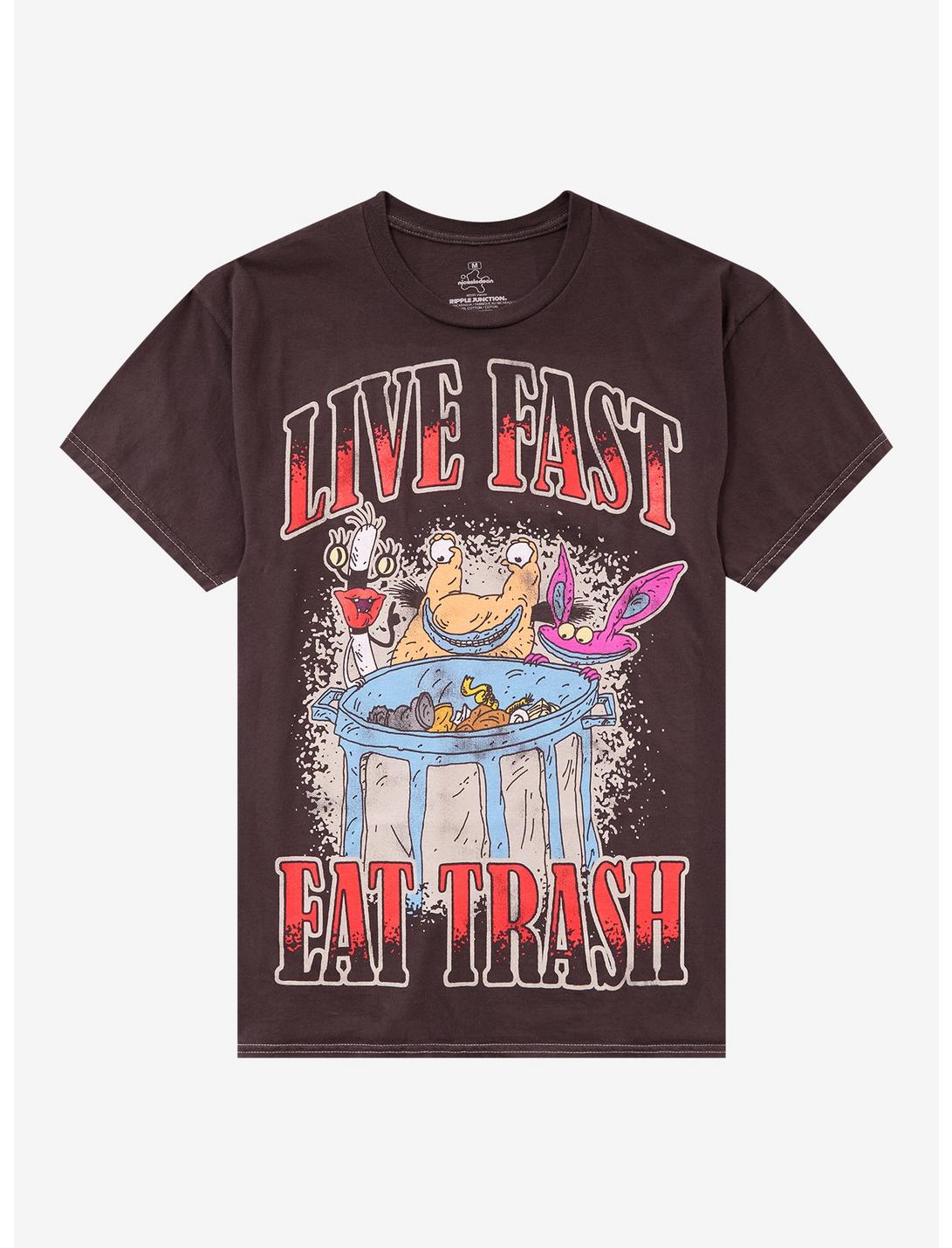 Aaahh!!! Real Monsters Live Fast Eat Trash T-Shirt