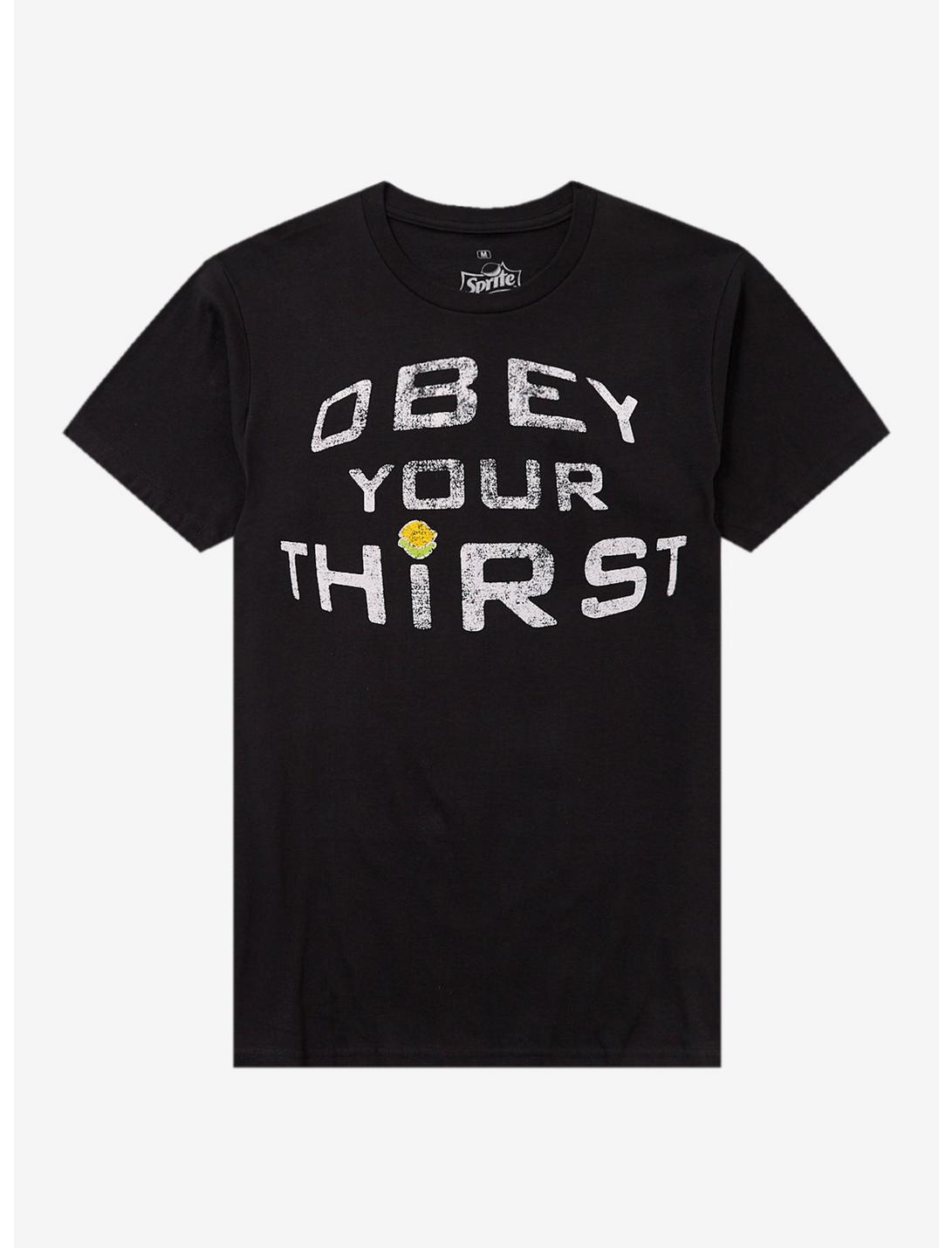 T-shirt Coca-Cola Sprite Obey Your Thirst, deux faces