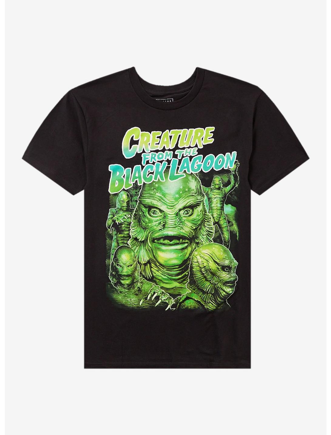 Rock Rebel Universal Monsters Creature From The Black Lagoon Collage T-Shirt
