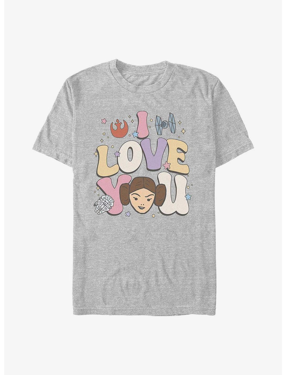 Star Wars Leia I Love You T-Shirt