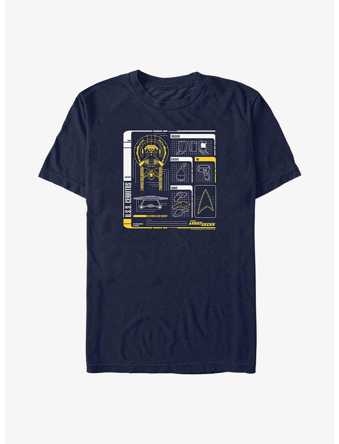 Star Trek: Lower Decks U.S.S. Cerritos Display T-Shirt