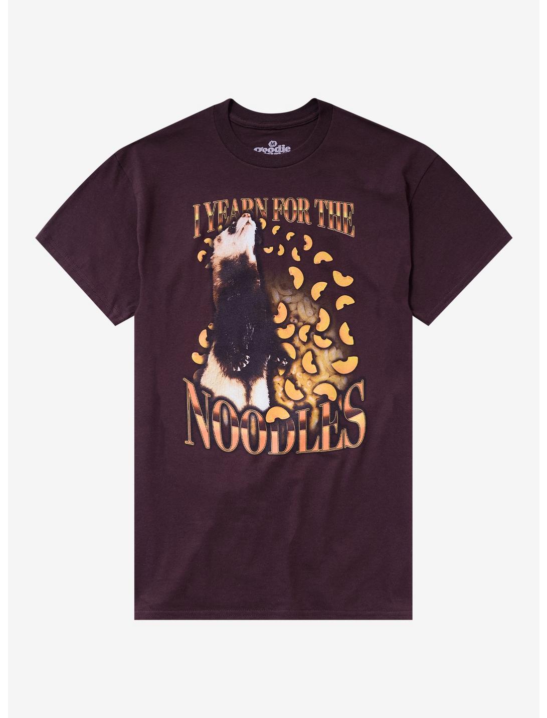 Yearn For Noodles Ferret T-Shirt By Goodie Two Sleeves