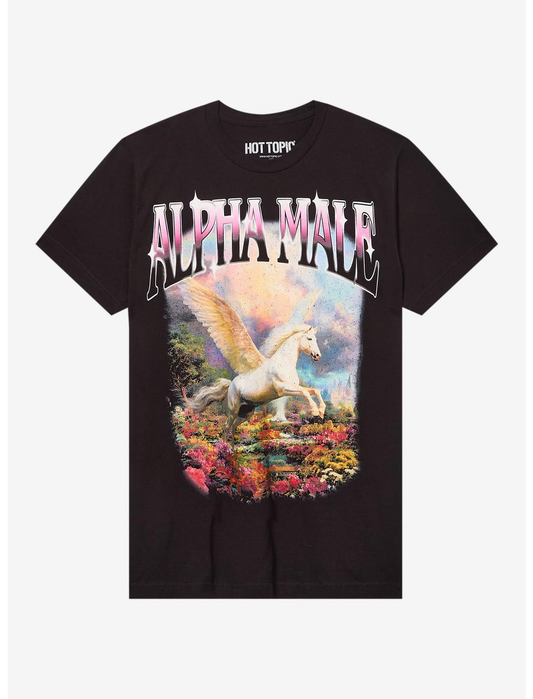 T-shirt Art Licorne Mâle Alpha