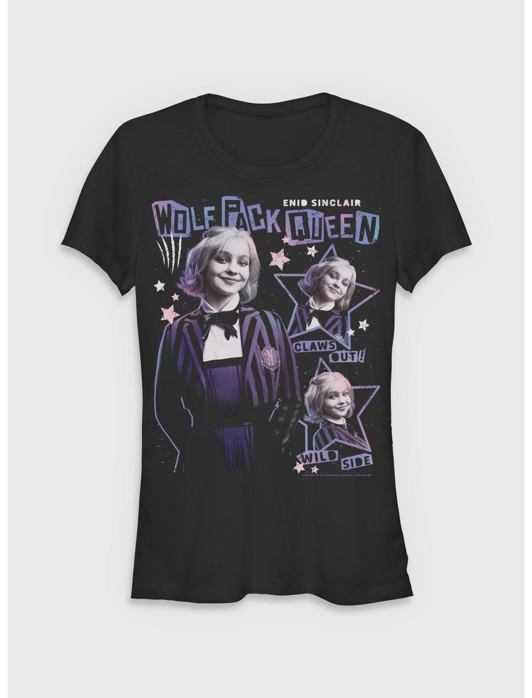Wednesday Enid Sinclair Claws Out Girls T-Shirt Hot Topic Exclusive