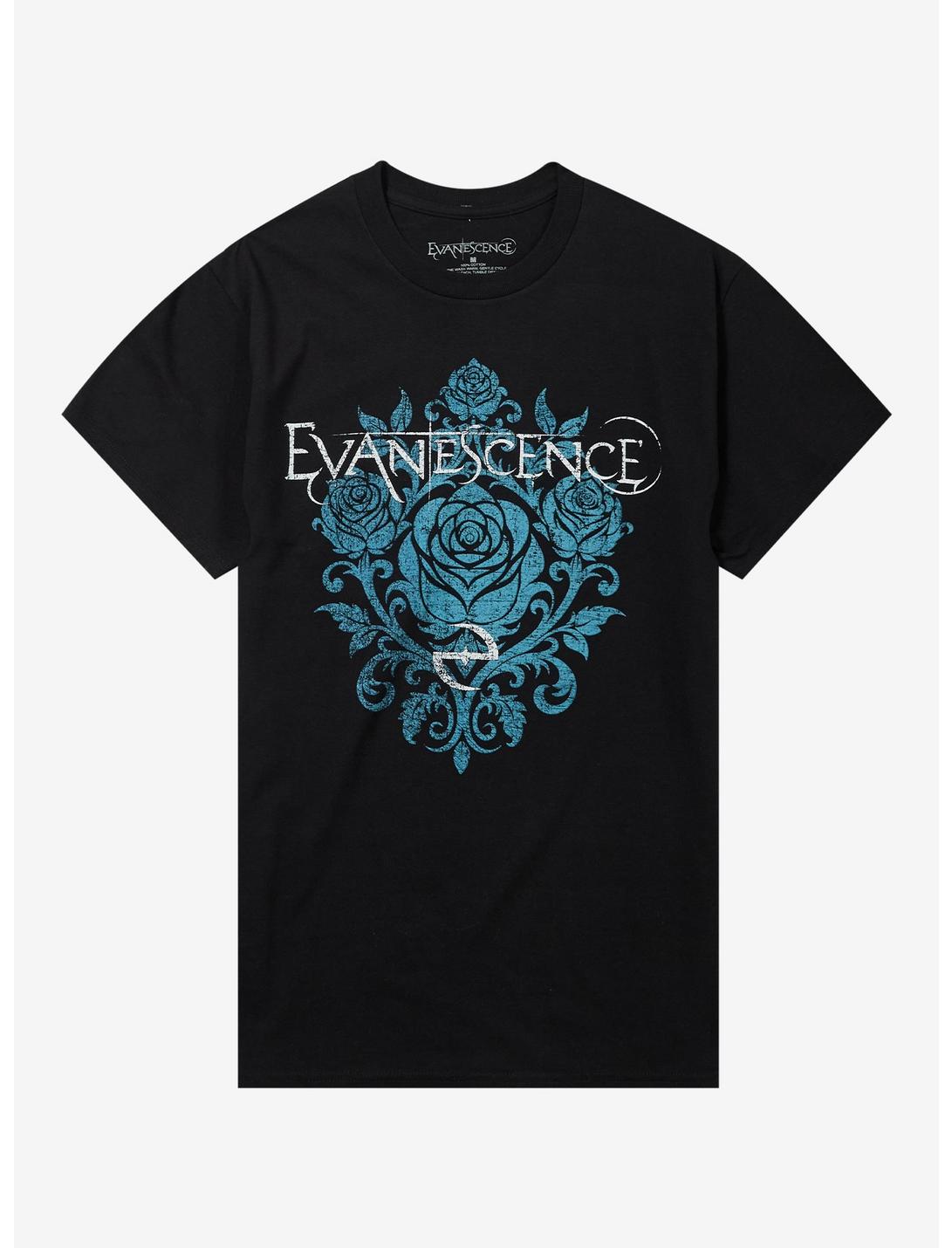 Evanescence Blue Roses T-Shirt