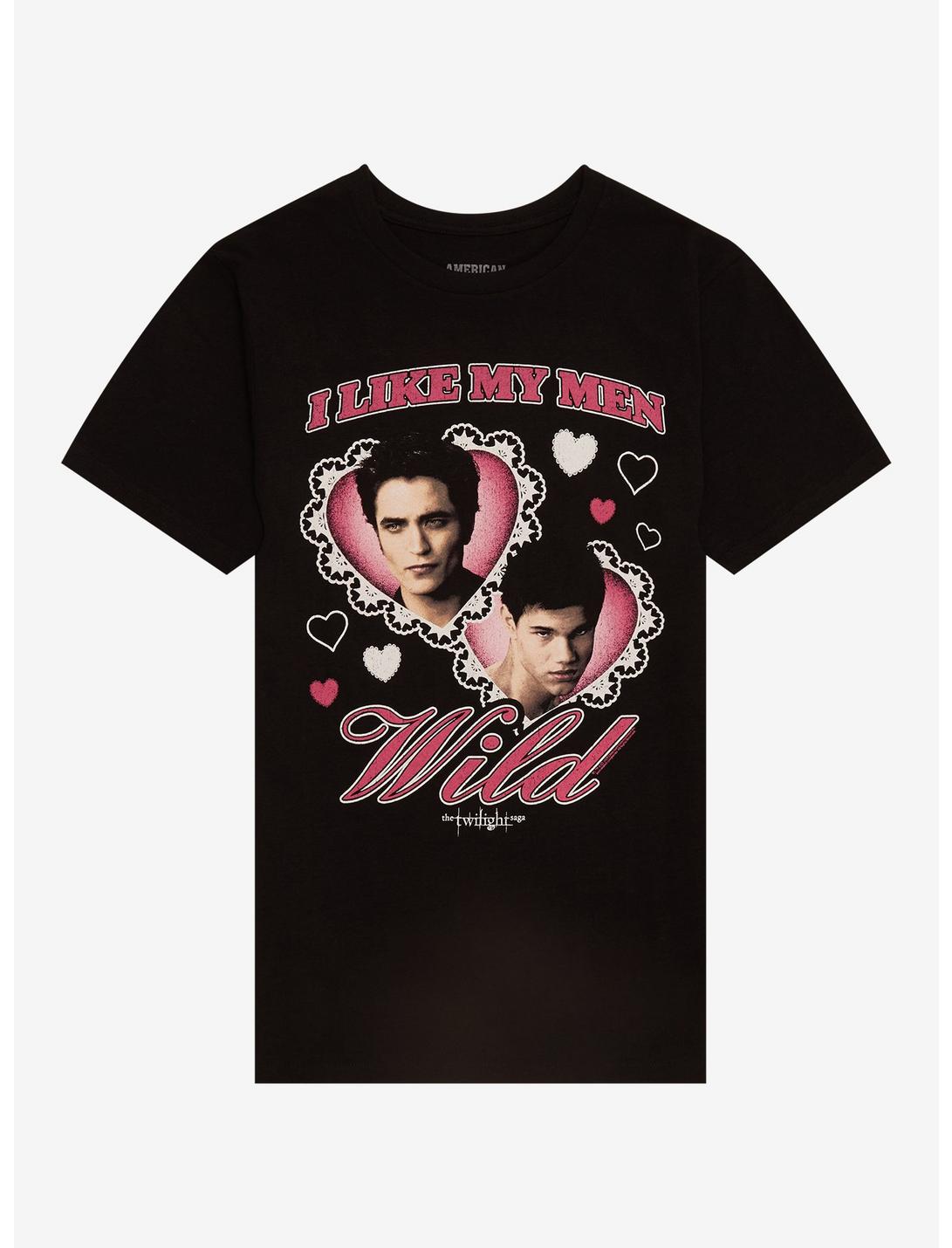 The Twilight Saga Edward & Jacob Hearts T-Shirt