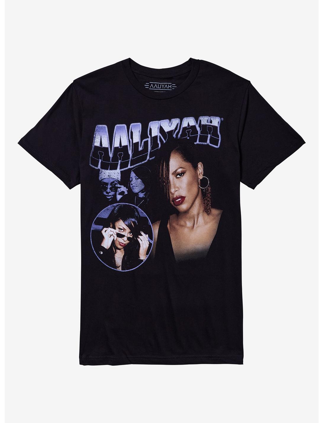 Aaliyah Photo Collage T-Shirt