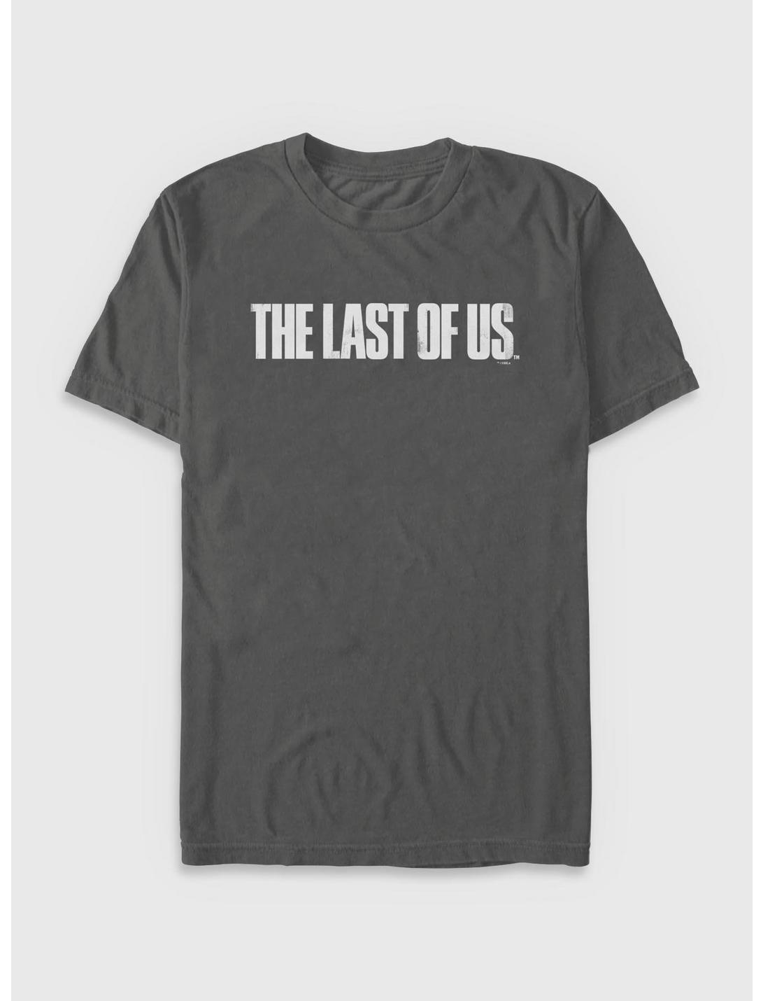 The Last Of Us Distressed Logo Garment Dye T-Shirt
