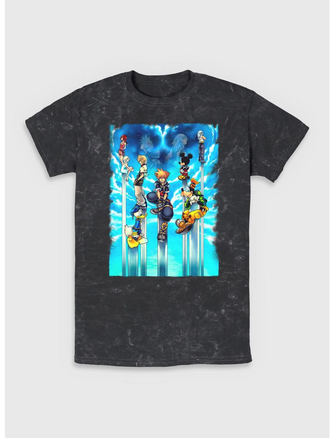 Disney Kingdom Hearts Sky Kingdom Mineral Wash T-Shirt