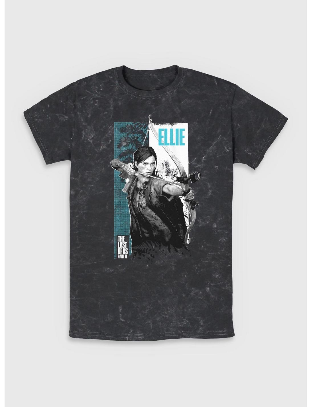 The Last Of Us Part II Ellie Archer Mineral Wash T-Shirt