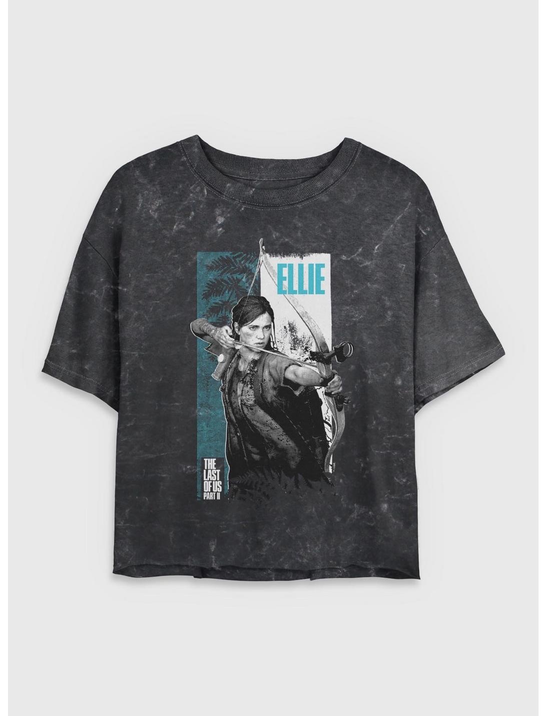 T-shirt court The Last Of Us Part II Ellie Archer Girls Mineral Wash