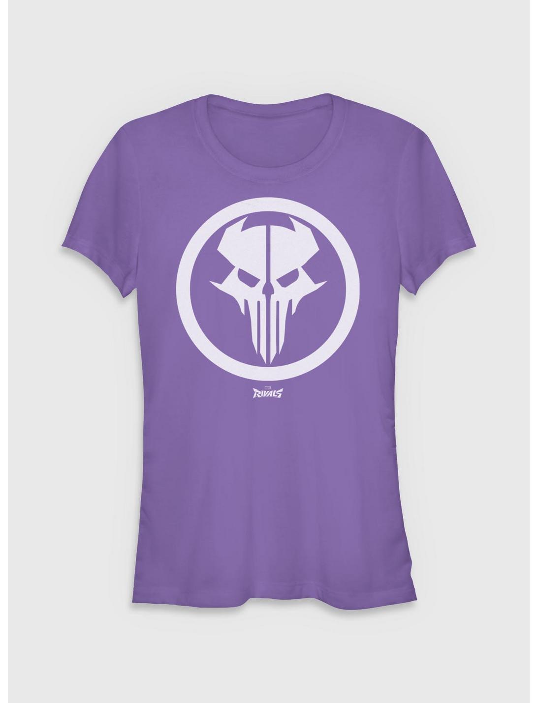 Marvel Rivals Punisher Dangan Ronin Symbol Girls T-Shirt Hot Topic Exclusive