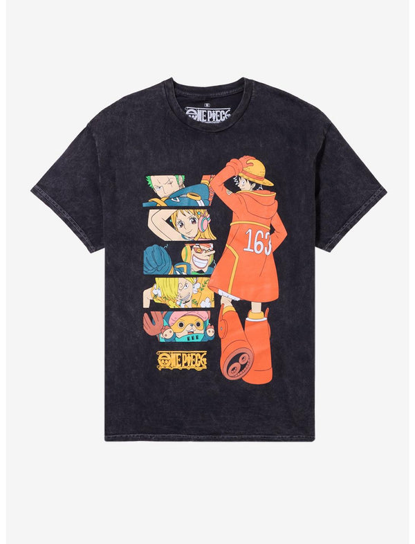 One Piece Luffy & Crew Egghead Panel T-Shirt