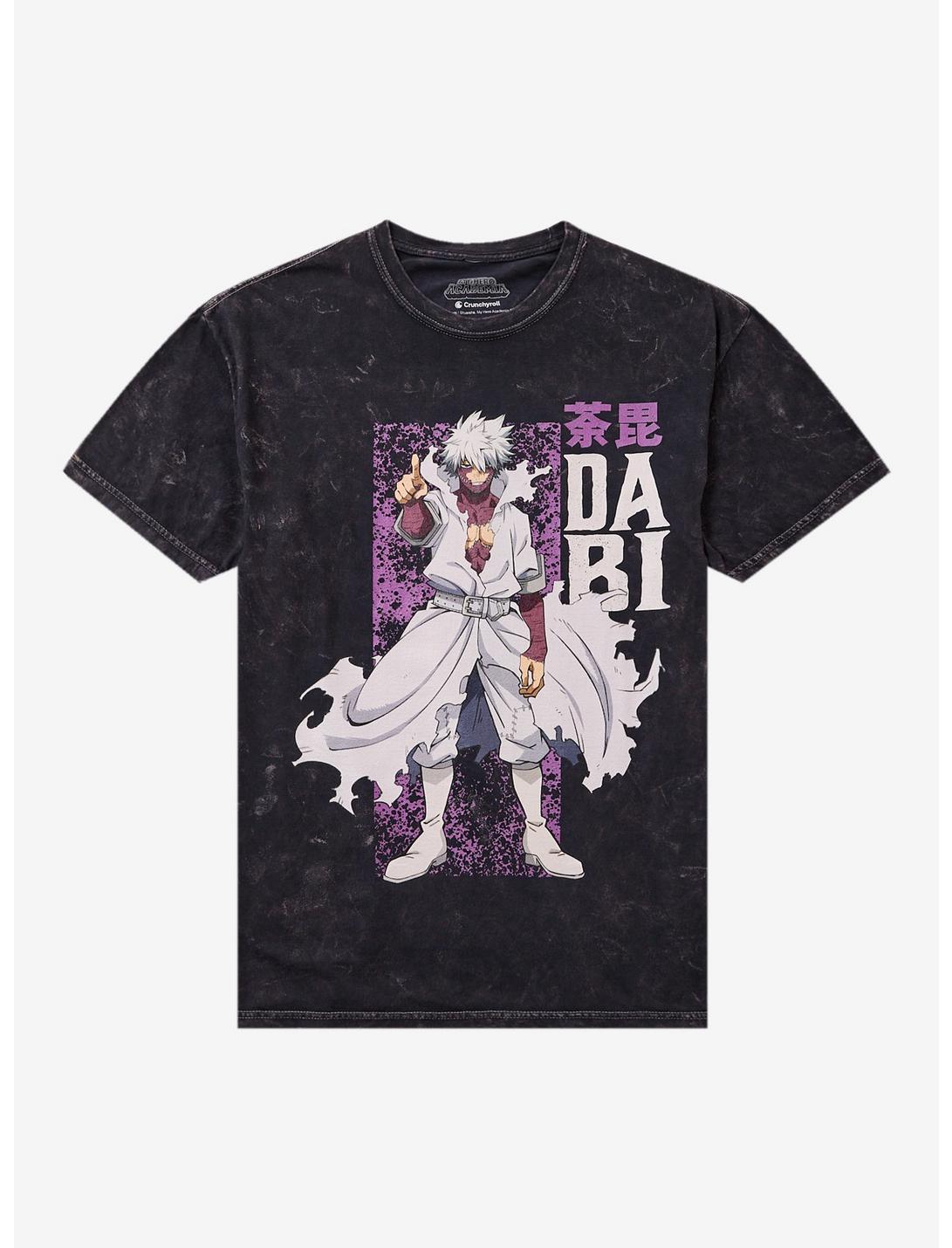 My Hero Academia Dabi Kanji Dark Wash T-Shirt