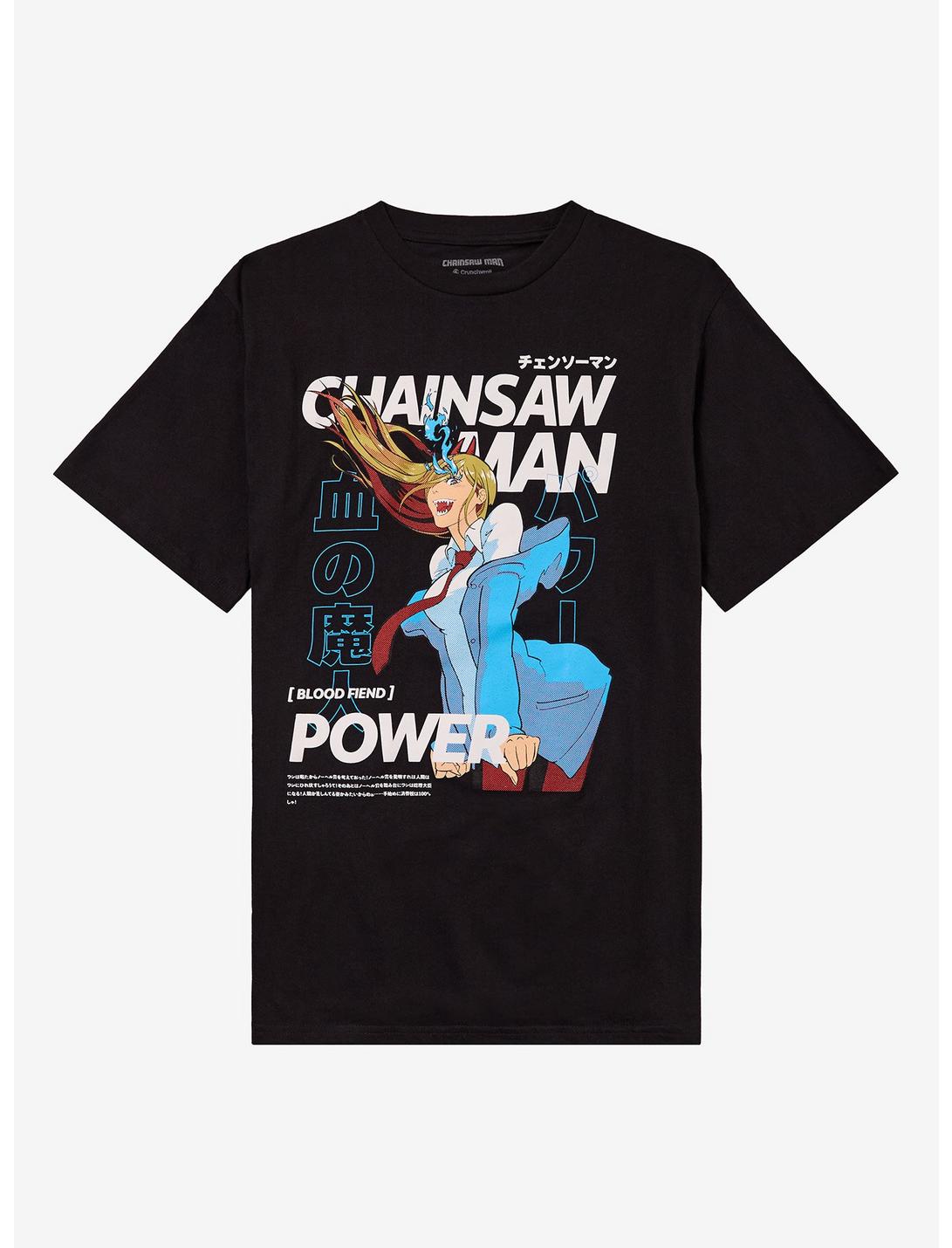 Chainsaw Man Power Magazine Cover T-Shirt