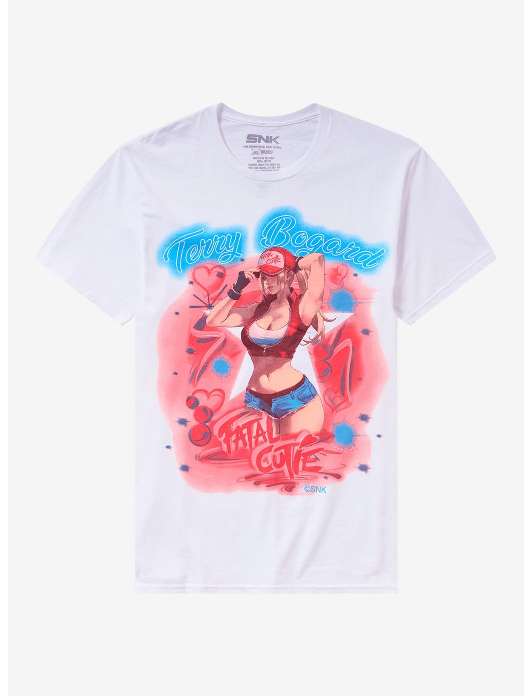 SNK Heroines: Tag Team Frenzy Genderbent Terry Bogard T-Shirt