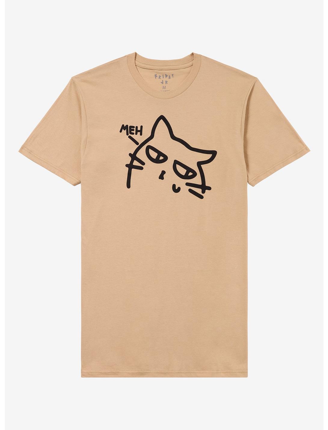 Meh Cat T-Shirt By Friday Jr.