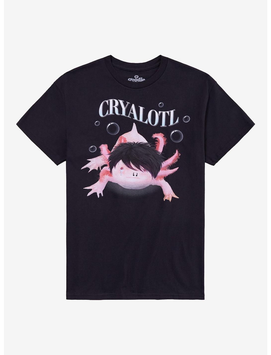 Emo Axolotl T-Shirt By Goodie Two Sleeves