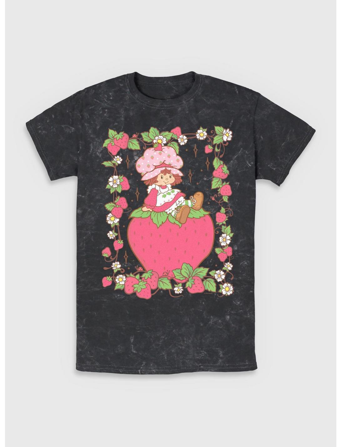 Strawberry Shortcake Strawberry Pose Mineral Wash T-Shirt