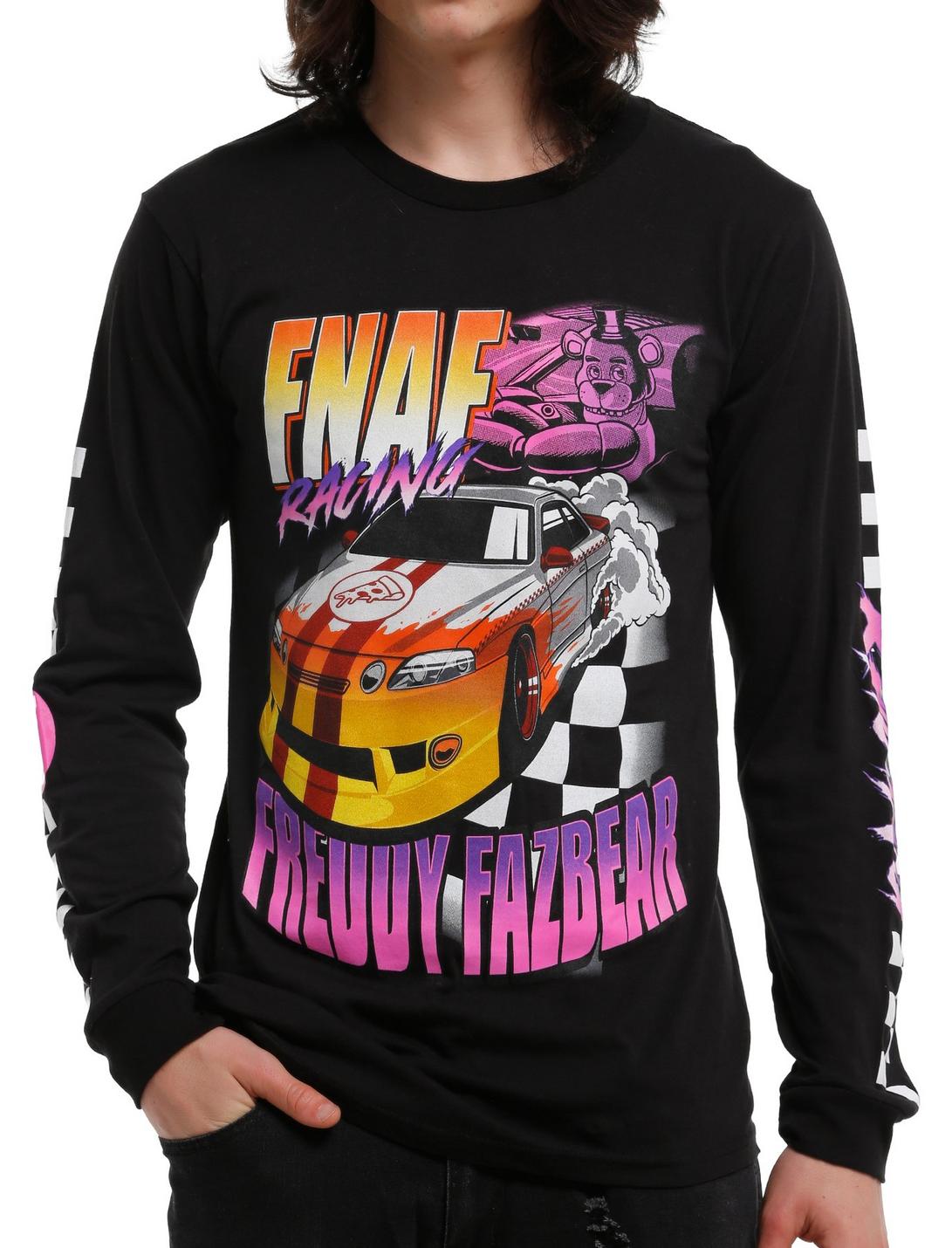 Five Nights At Freddy's Freddy Fazbear Racing Long-Sleeve T-Shirt