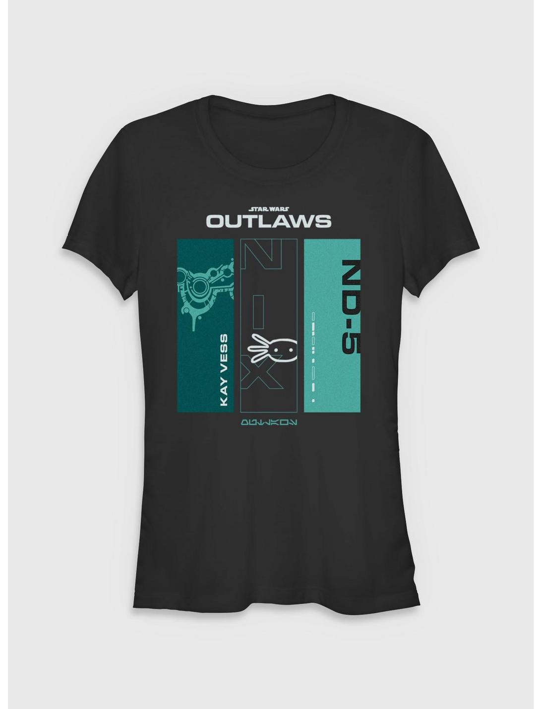 Star Wars: Outlaws ND-5 Kay Vess & Nix Panels Girls T-Shirt