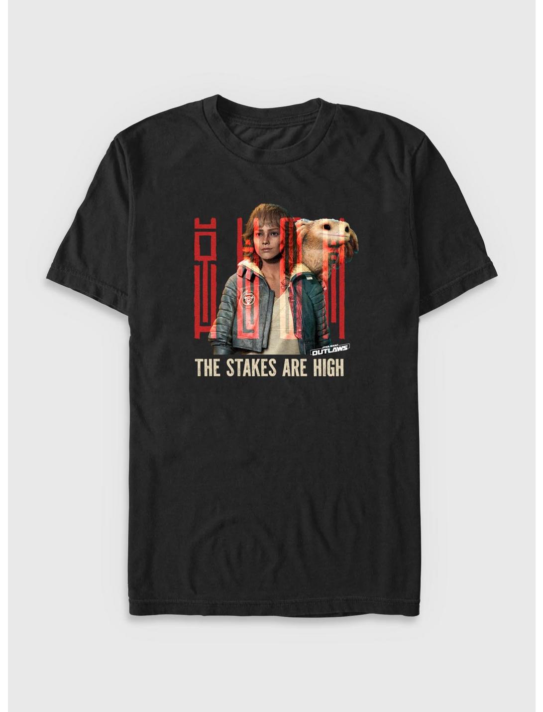 Star Wars: Outlaws Kay Vess Red Over Under T-Shirt