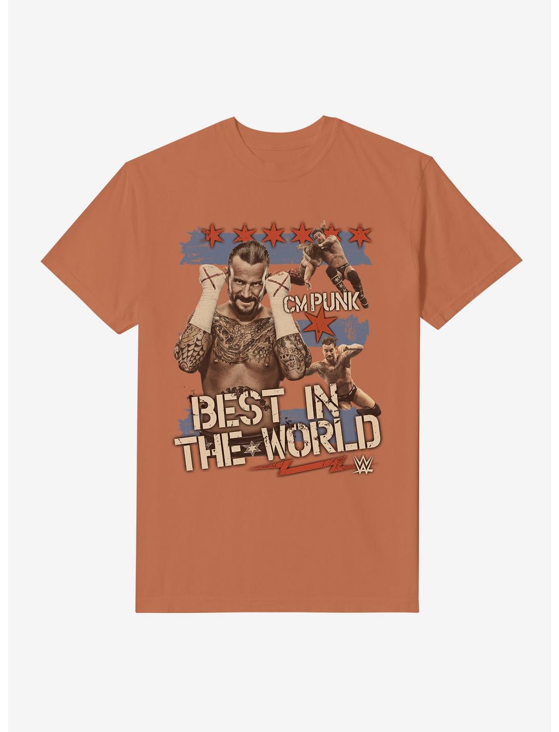 WWE CM Punk Best In The World Garment-Dyed T-Shirt