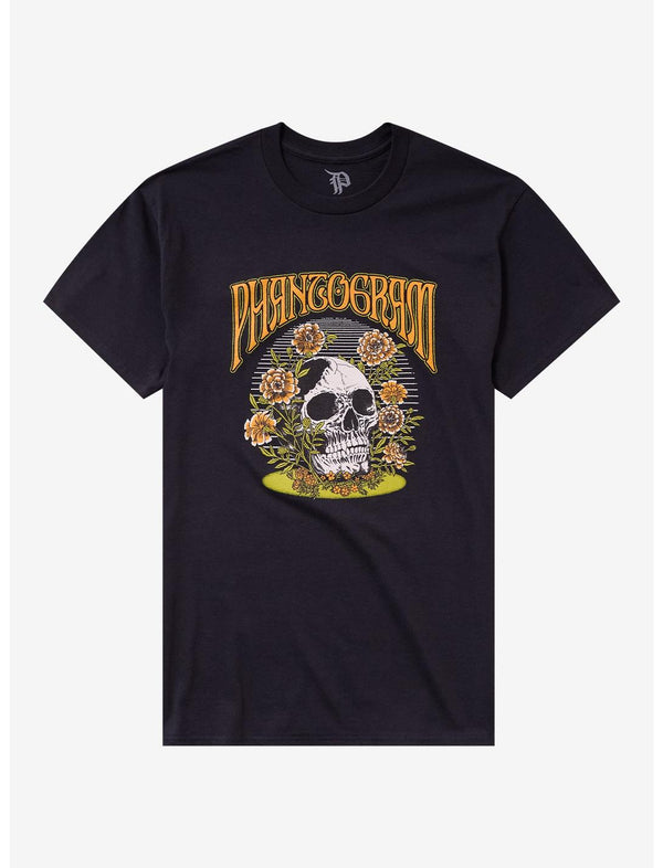 Phantogram Floral Skull T-Shirt