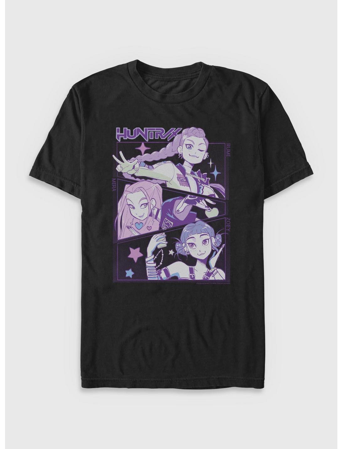 KPop Demon Hunters HUNTR/X Group Panels T-Shirt