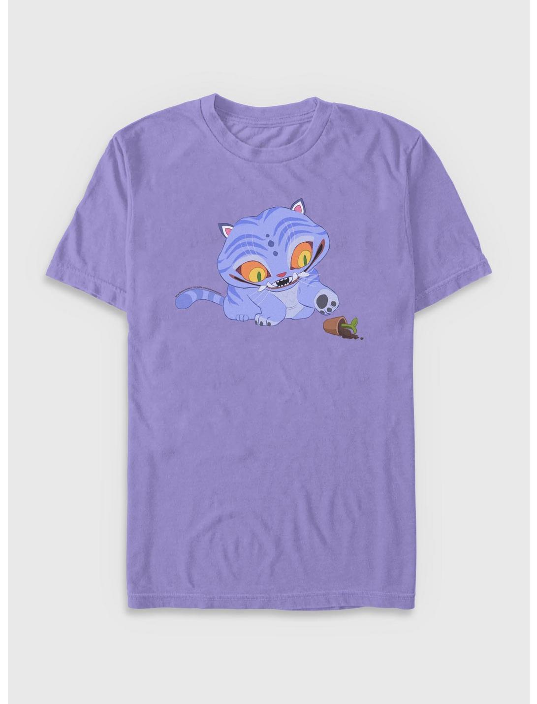 KPop Demon Hunters Chibi Derpy Tiger Garment Dye T-Shirt