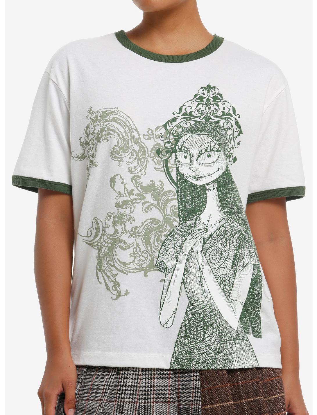 The Nightmare Before Christmas Sally Filigree Ringer T-Shirt