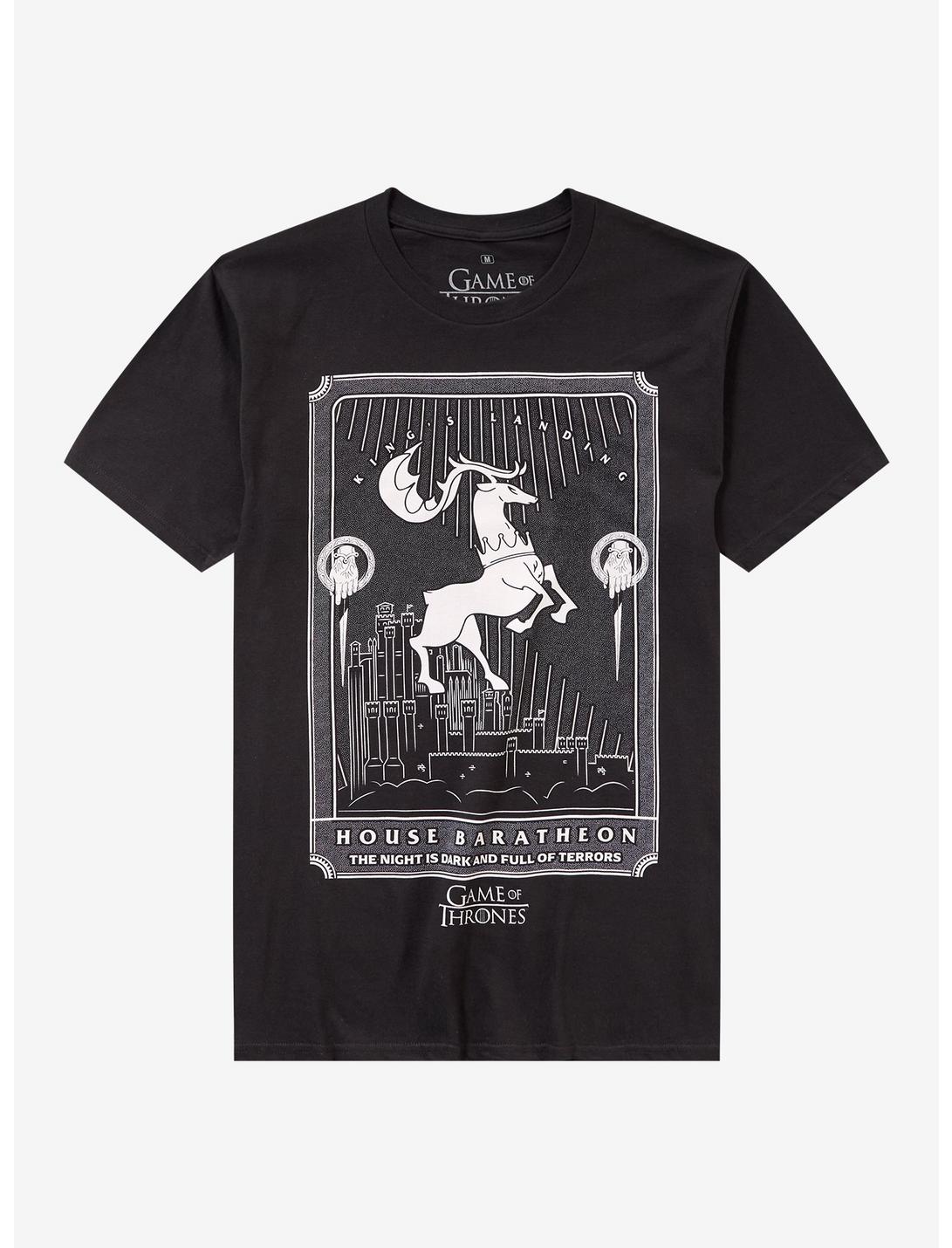 Game Of Thrones House Baratheon Tarot Card T-Shirt