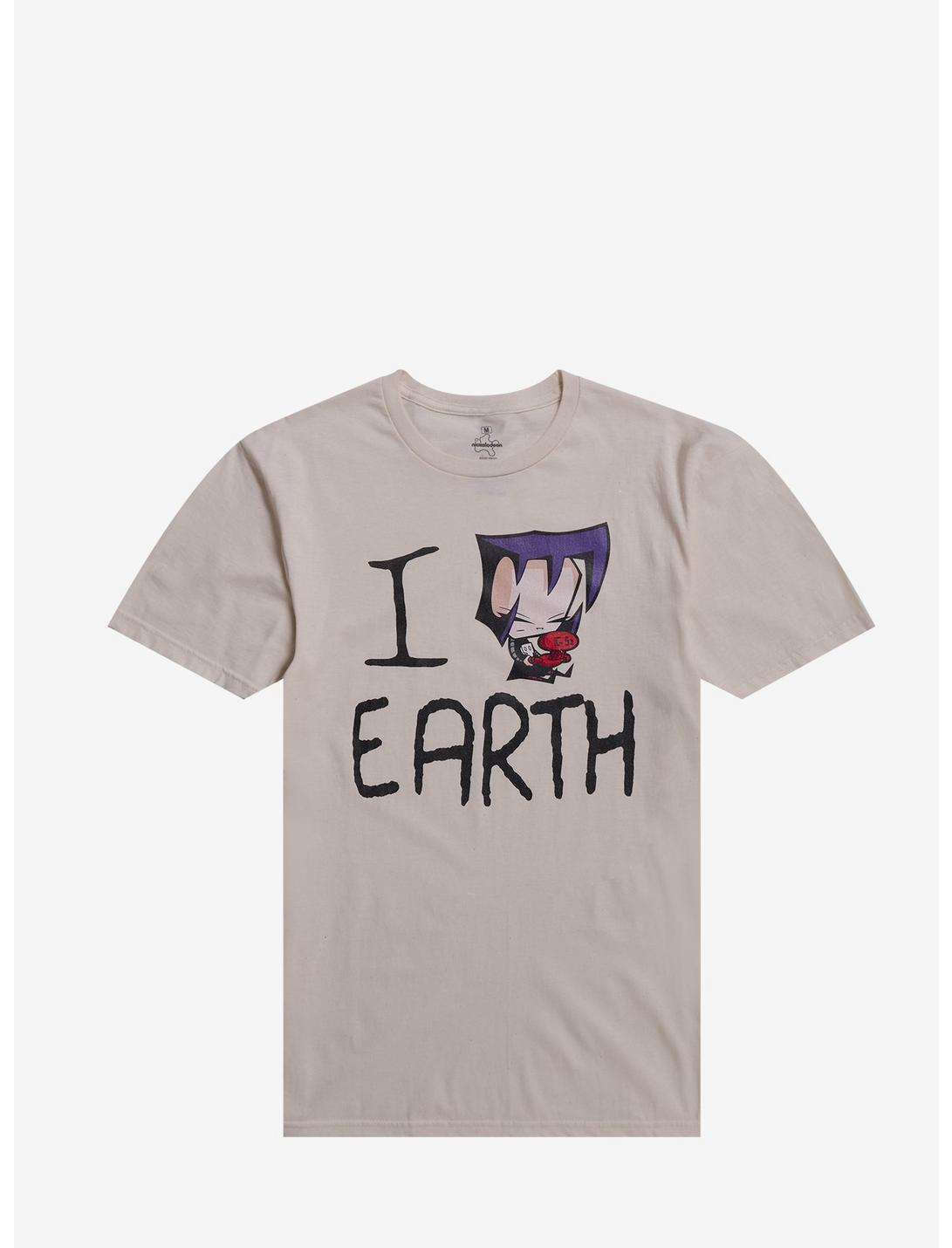 Invader Zim Gaz I Love Earth T-Shirt