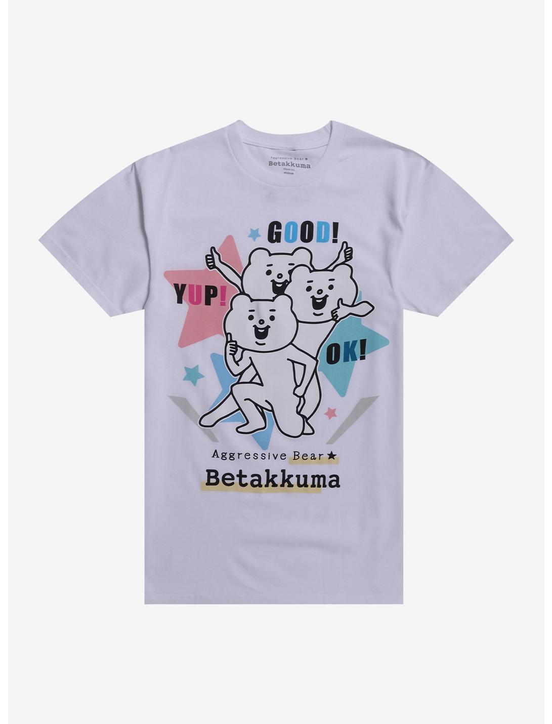 Aggressive Bear Betakkuma Group T-Shirt