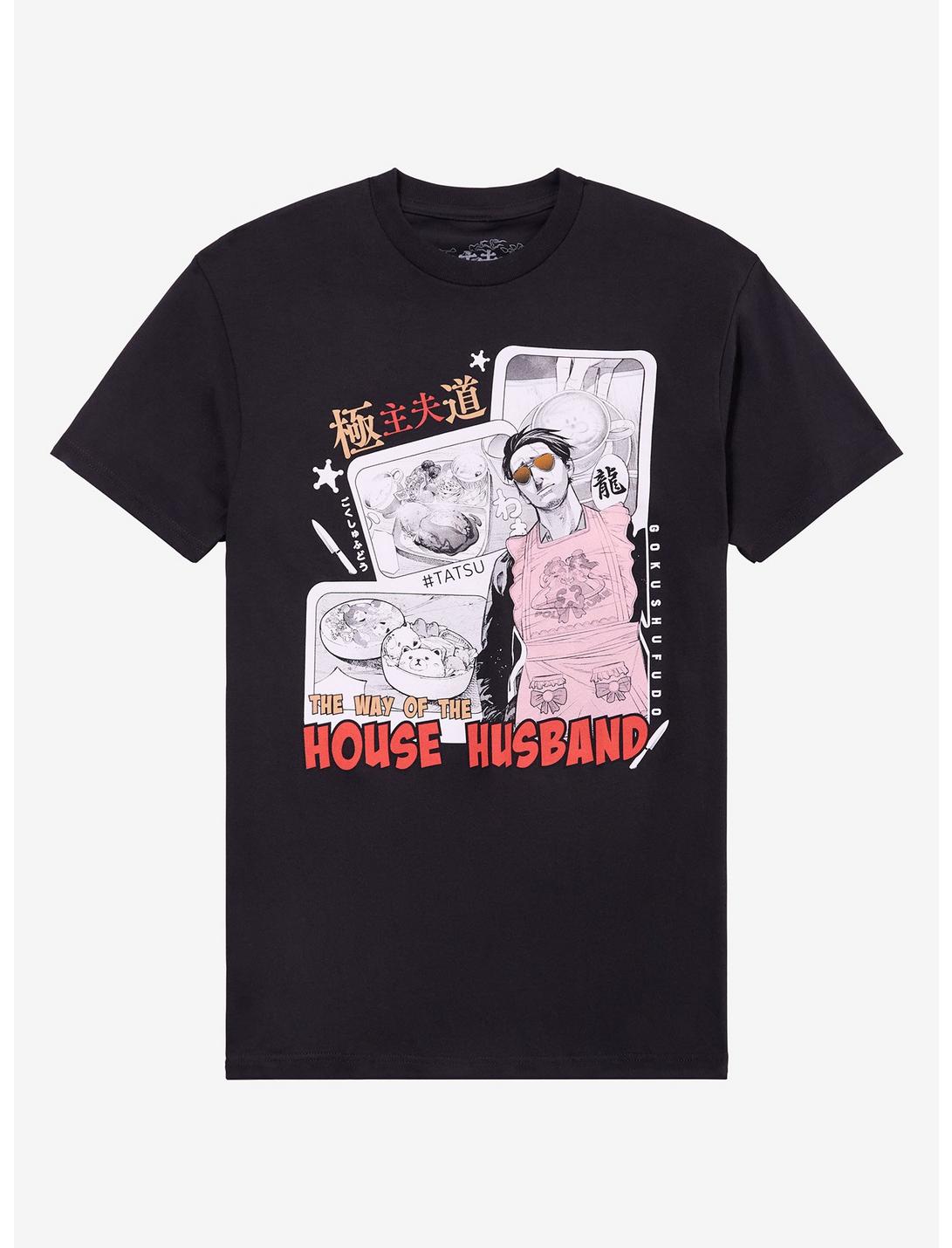 T-shirt de cuisine Le Mari de la mascotte Tatsu Manga