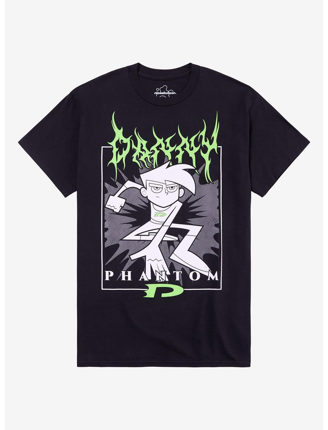 T-shirt Danny Phantom vert métallisé