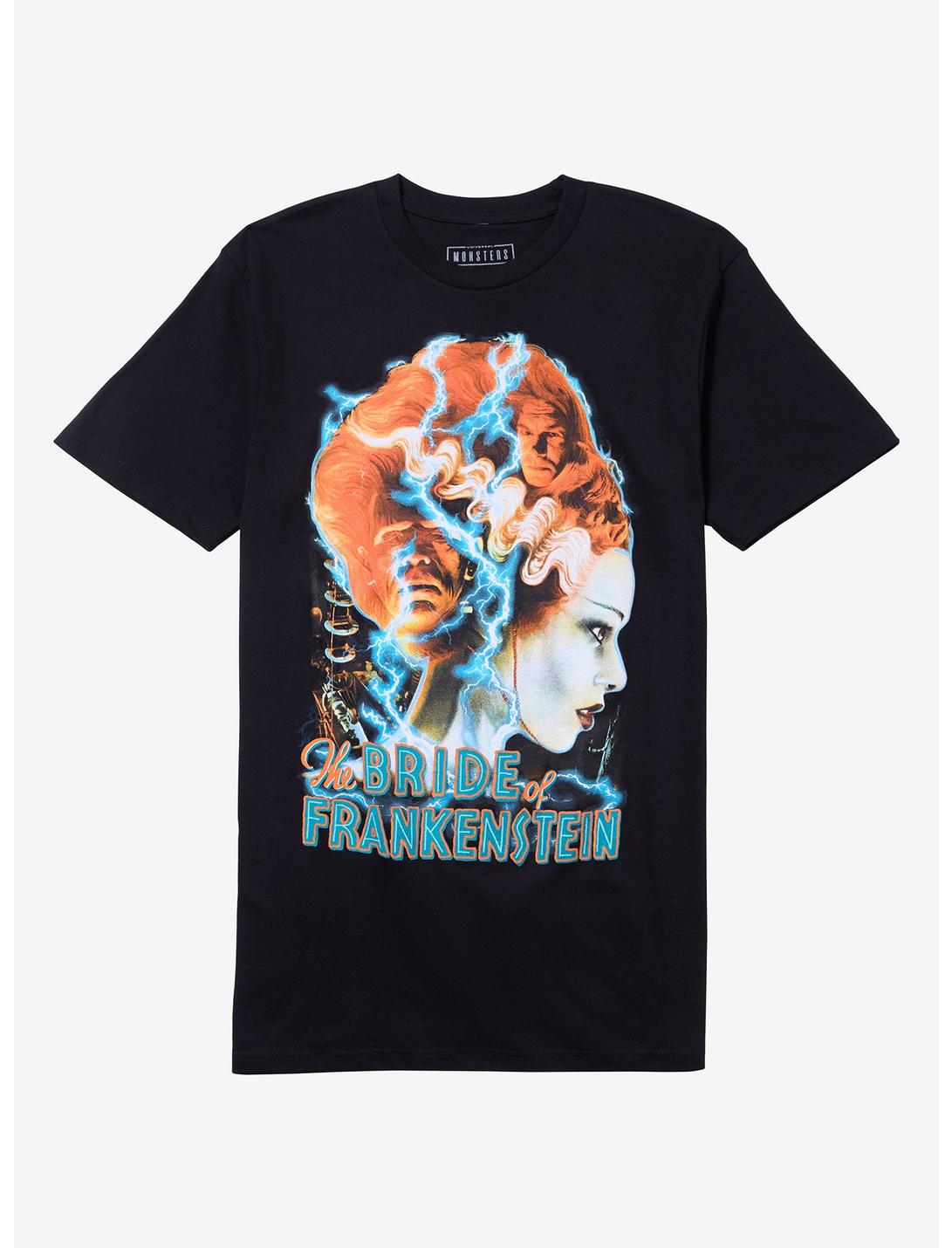 Rock Rebel Universal Monsters The Bride Of Frankenstein T-Shirt