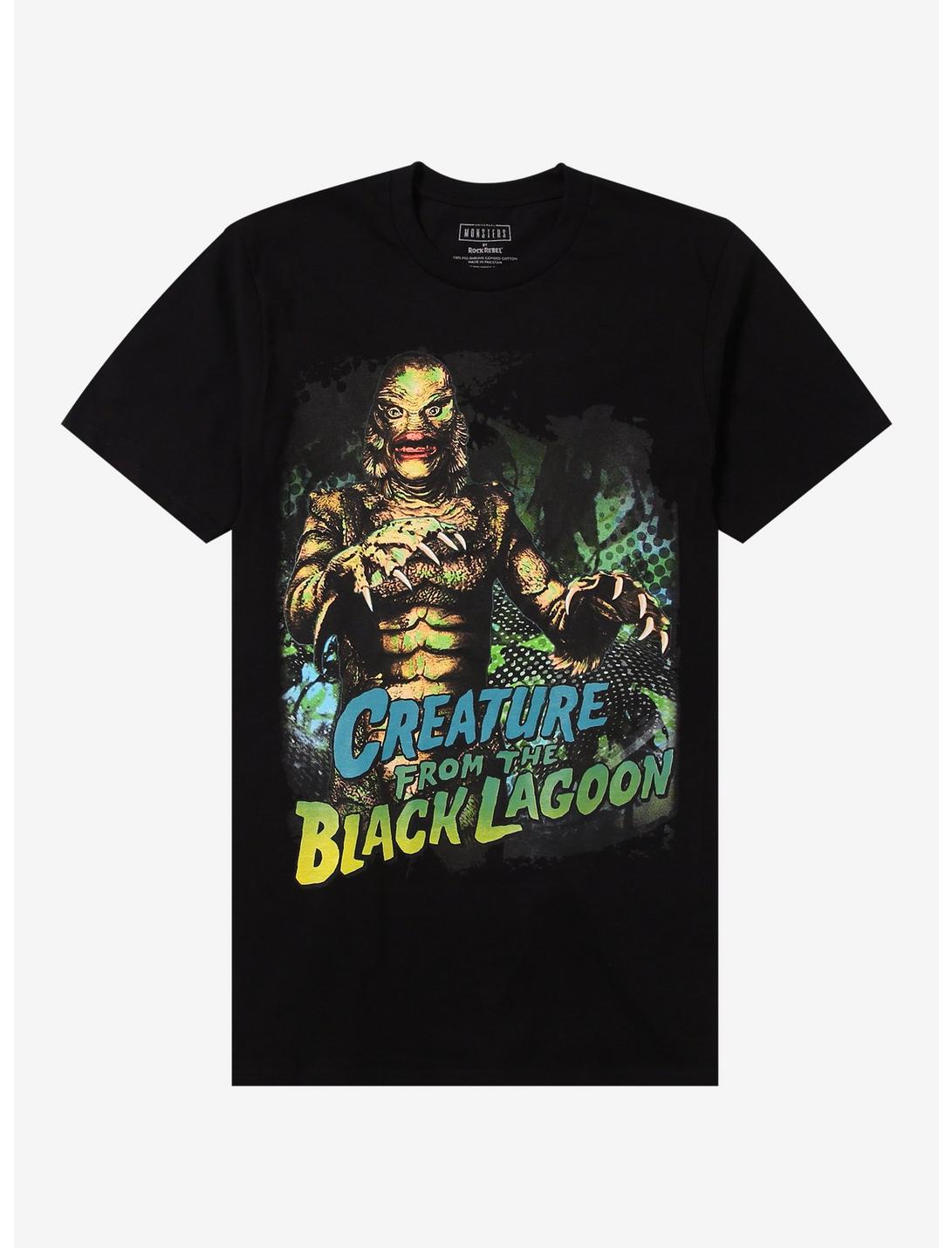 Universal Monsters Creature From The Black Lagoon Portrait T-Shirt