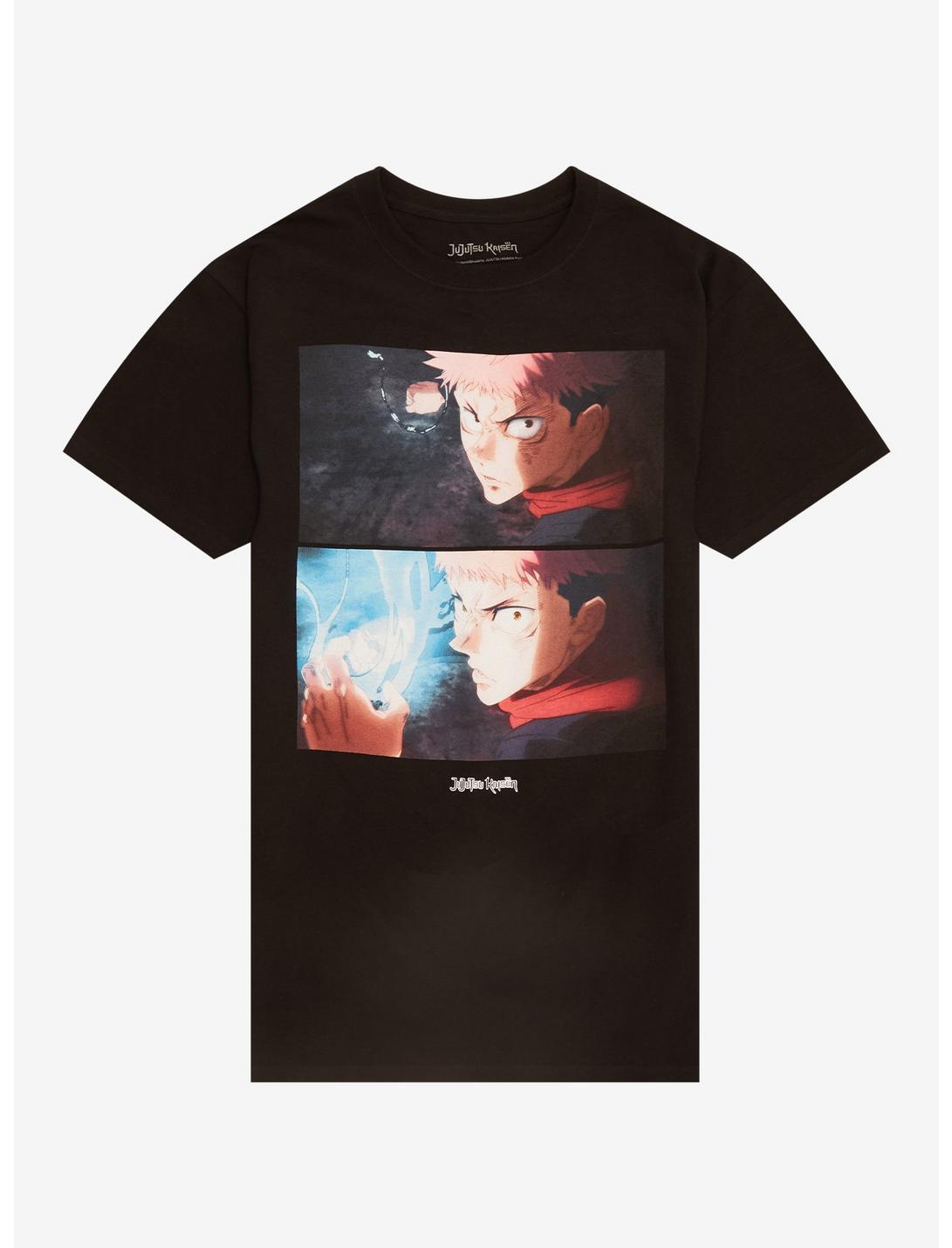T-shirt Jujutsu Kaisen Panneaux Yuji