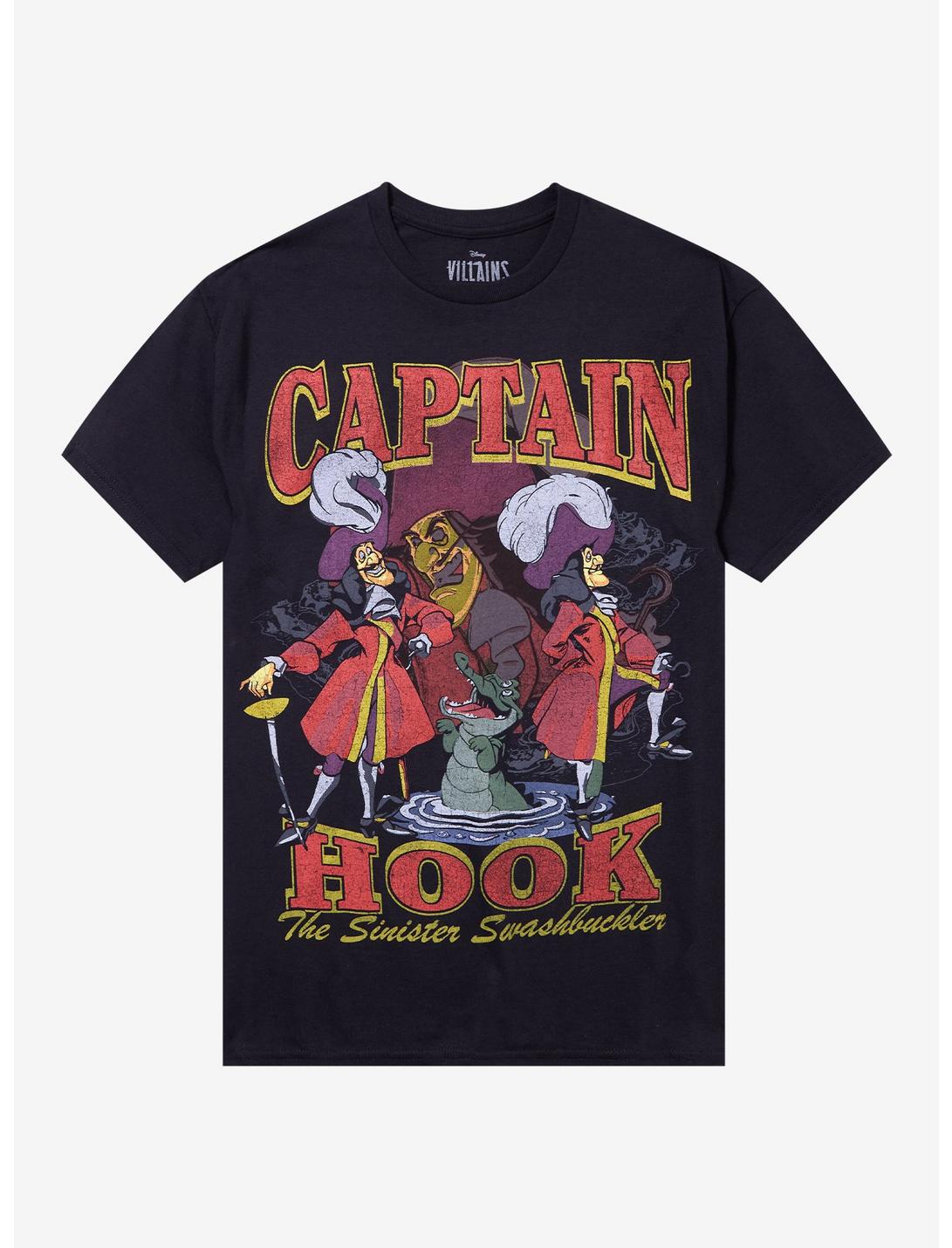 Disney Peter Pan Captain Hook Collage T-Shirt