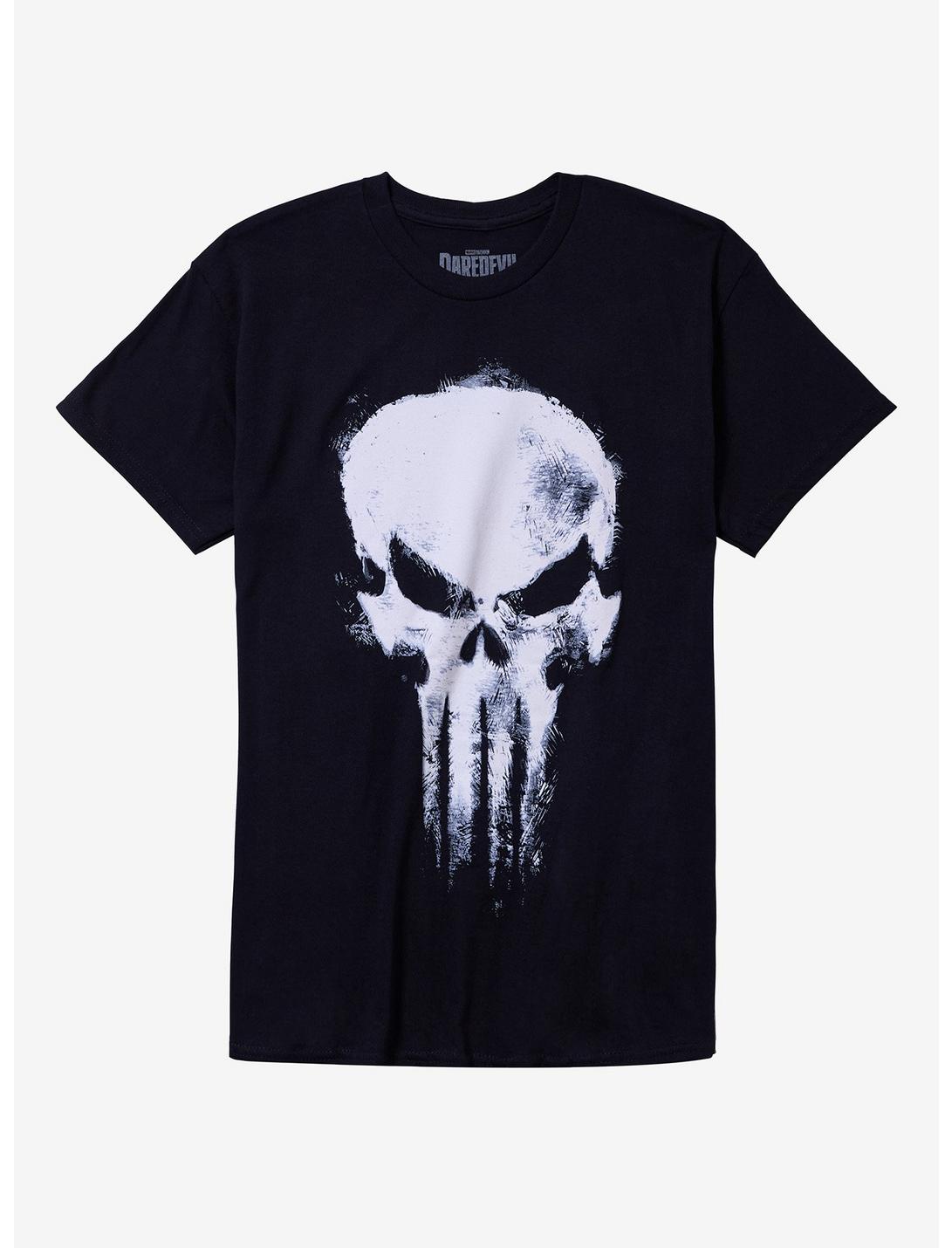 Marvel Daredevil: Born Again Punisher Skull T-Shirt