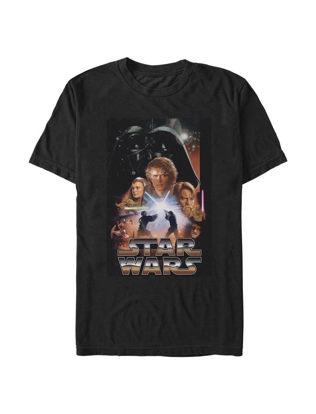 Star Wars Episode III: Revenge Of The Sith Poster Big & Tall T-Shirt